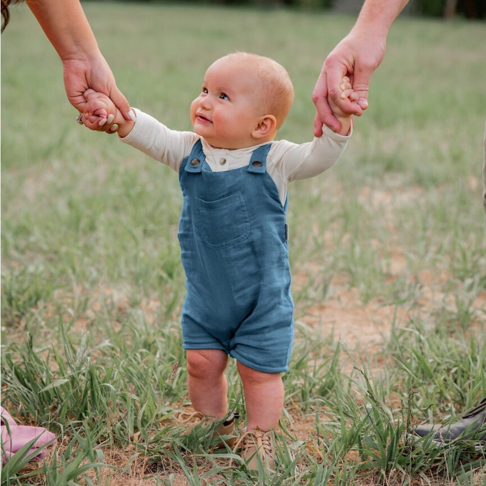 L'ovedbaby | Muslin Short Overall